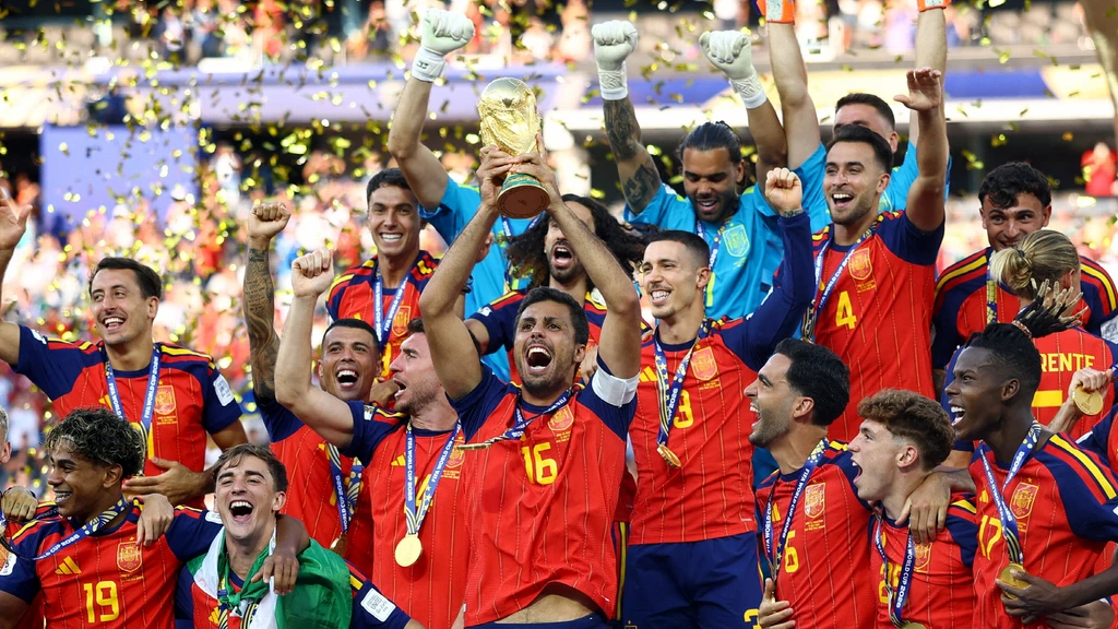 Spanje Wereldkampioen, bron NOS.nl